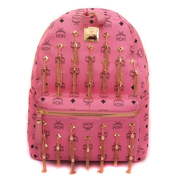2014 NEW Sytle MCM Studded Backpack NO.0012